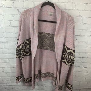 Ecote Unique Print Bulky Sweater